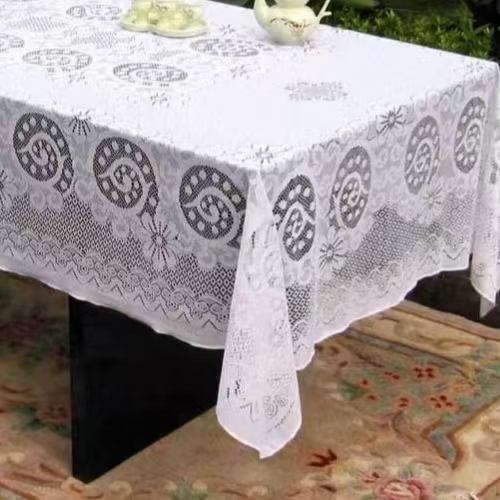 Fine White Tablecloth